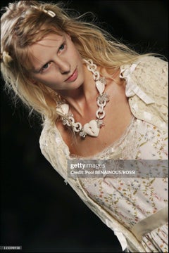 2005 Christian Dior & Galliano Spring / summer 2005 Runway Silk Top