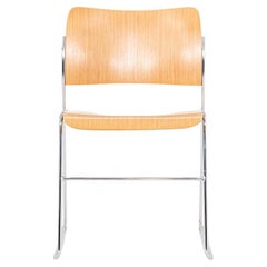 2005 David Rowland Silla de comedor apilable 40/4, roble (26x)