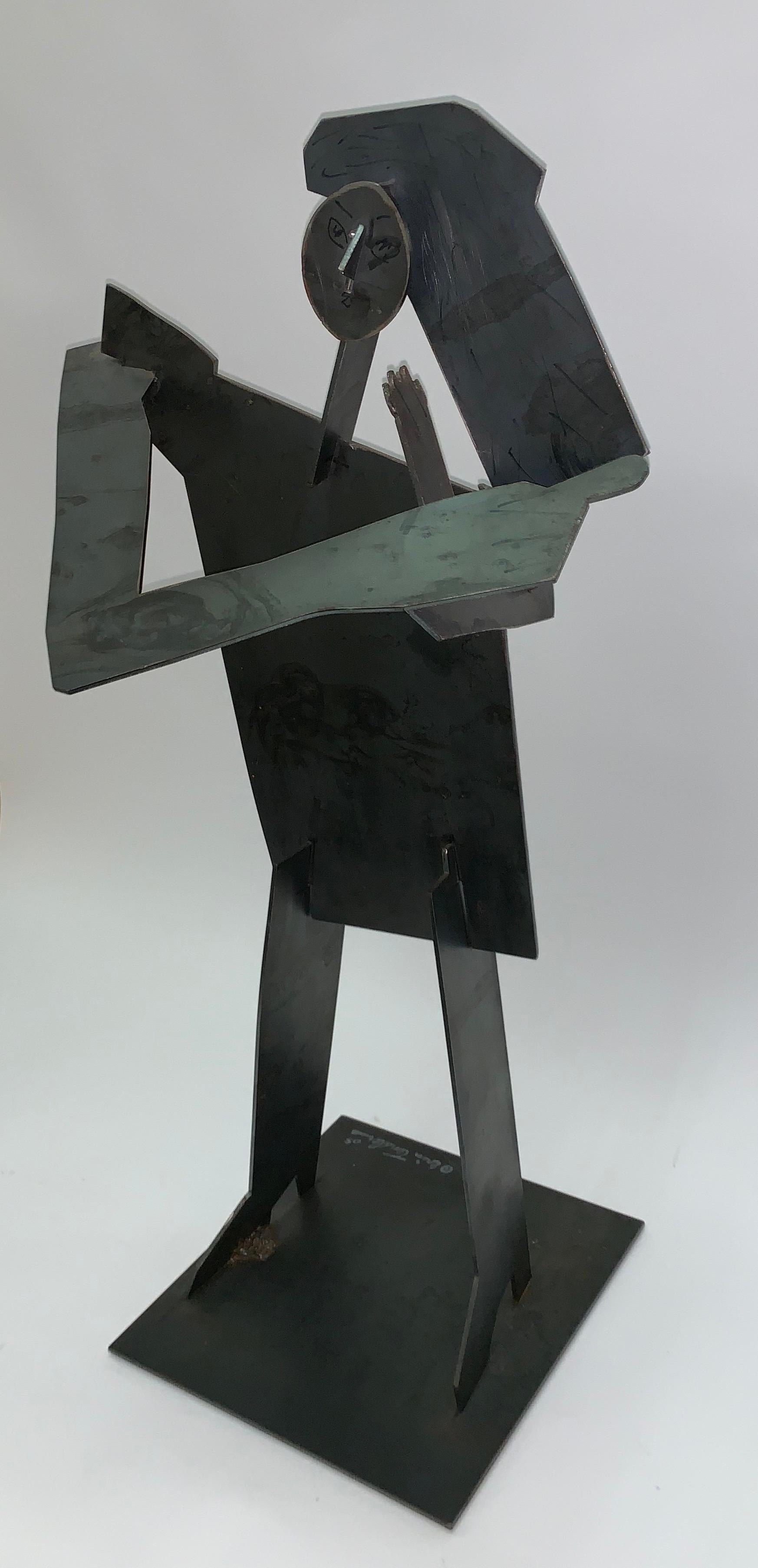 American 2005 Erin Tendler Iron Sculpture