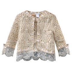 2005 Galliano for Christian Dior Runway tulle jacket Spring / summer 2005