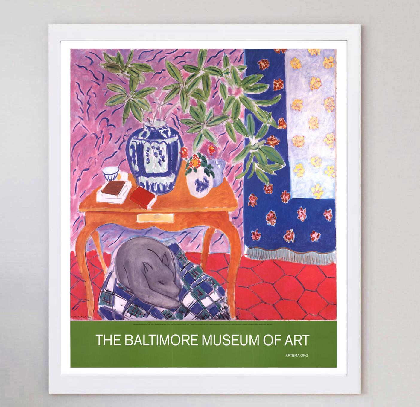 2005 Henri Matisse - Museo de Arte de Baltimore Póster original de época Estadounidense en venta