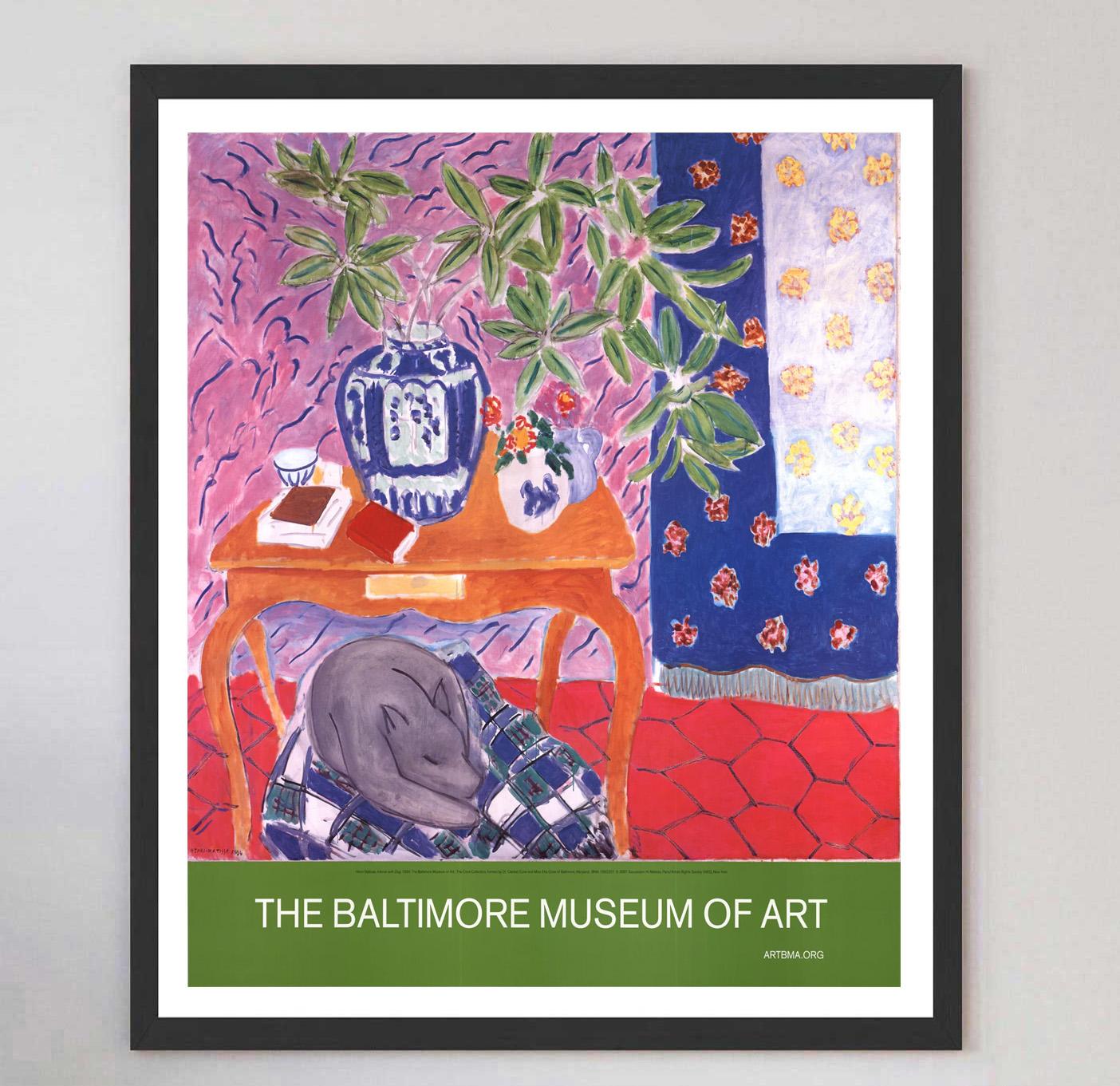 2005 Henri Matisse - Museo de Arte de Baltimore Póster original de época en Bueno estado para la venta en Winchester, GB