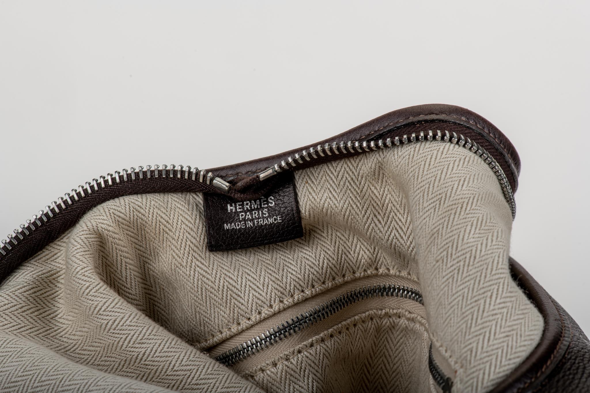 2005 Hermès Brown Massai Shoulder Bag For Sale 2