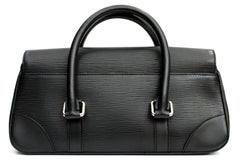 2005 Louis Vuitton Black Epi Leather Segur Bag