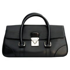 2005 Louis Vuitton Black Epi Leather Segur Bag