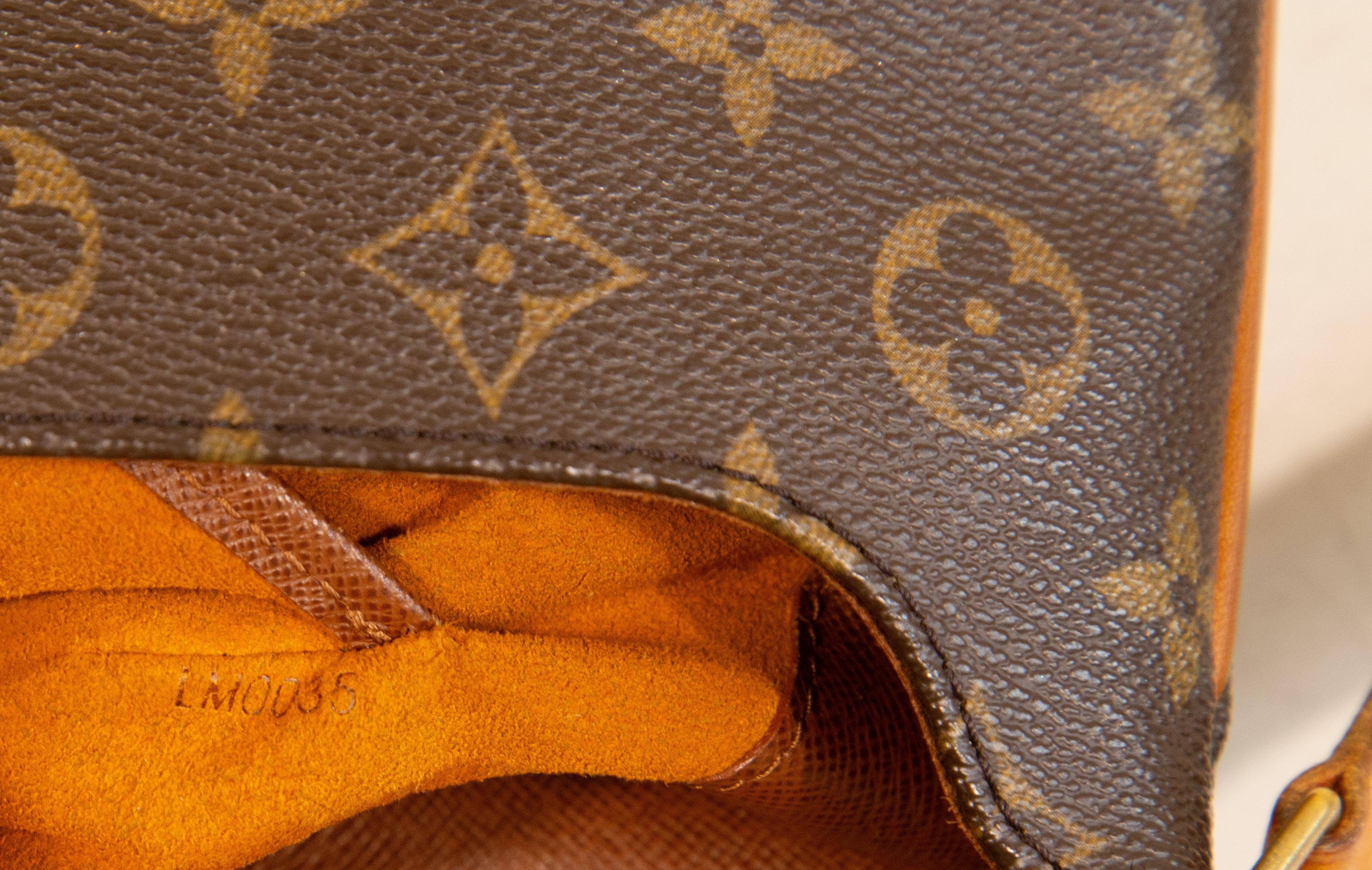 2005 Louis Vuitton Brown Monogram Canvas Musette Salsa Crossbody Bag For Sale 7