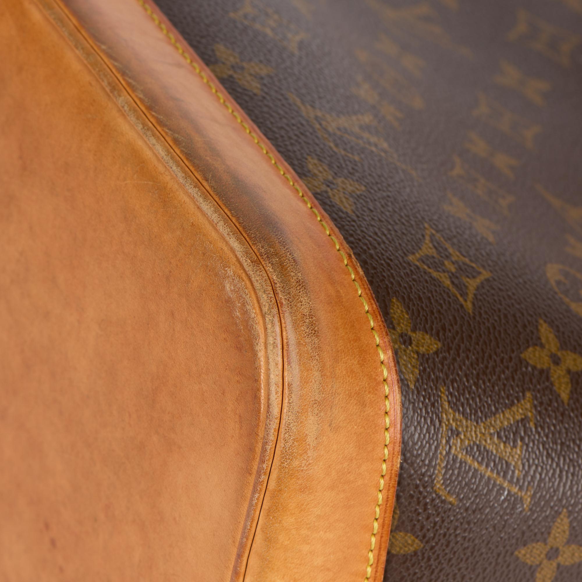 2005 Louis Vuitton Brown Monogram Coated Canvas & Vachetta Leather Alma PM 4