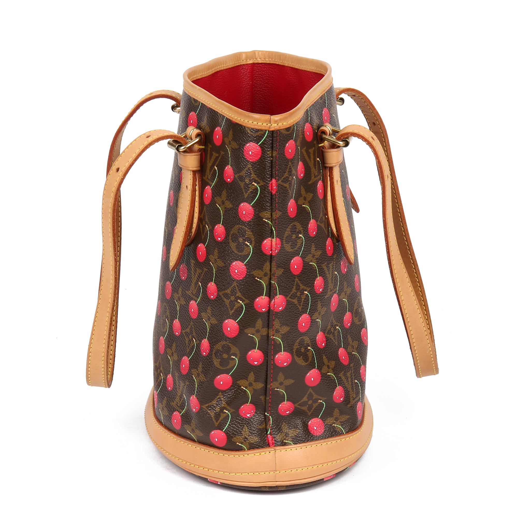 lv cherry bucket bag