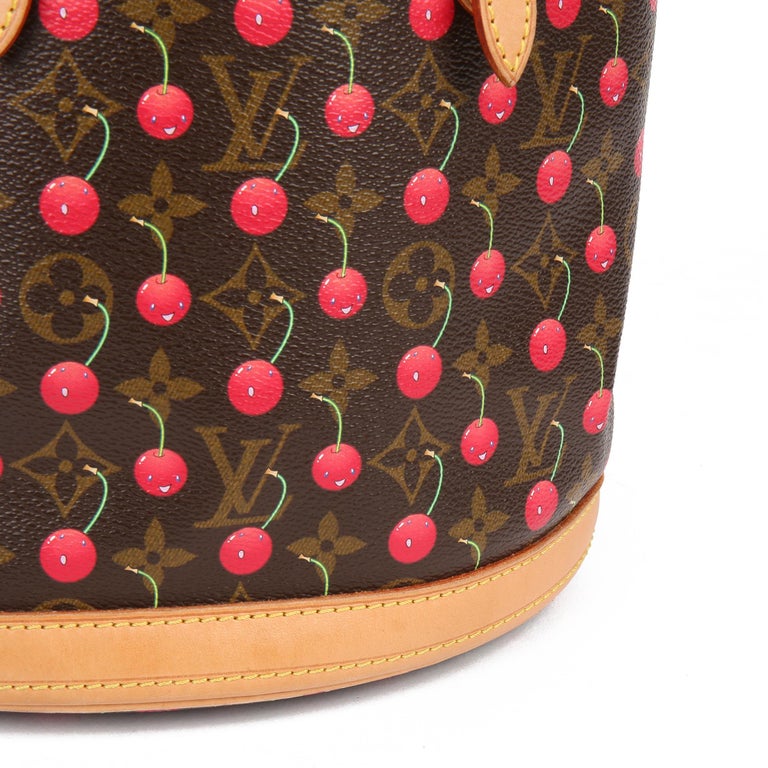 Louis Vuitton 2005 Pre-Owned Monogram Cherry-Print Bucket Bag - Brown for  Women