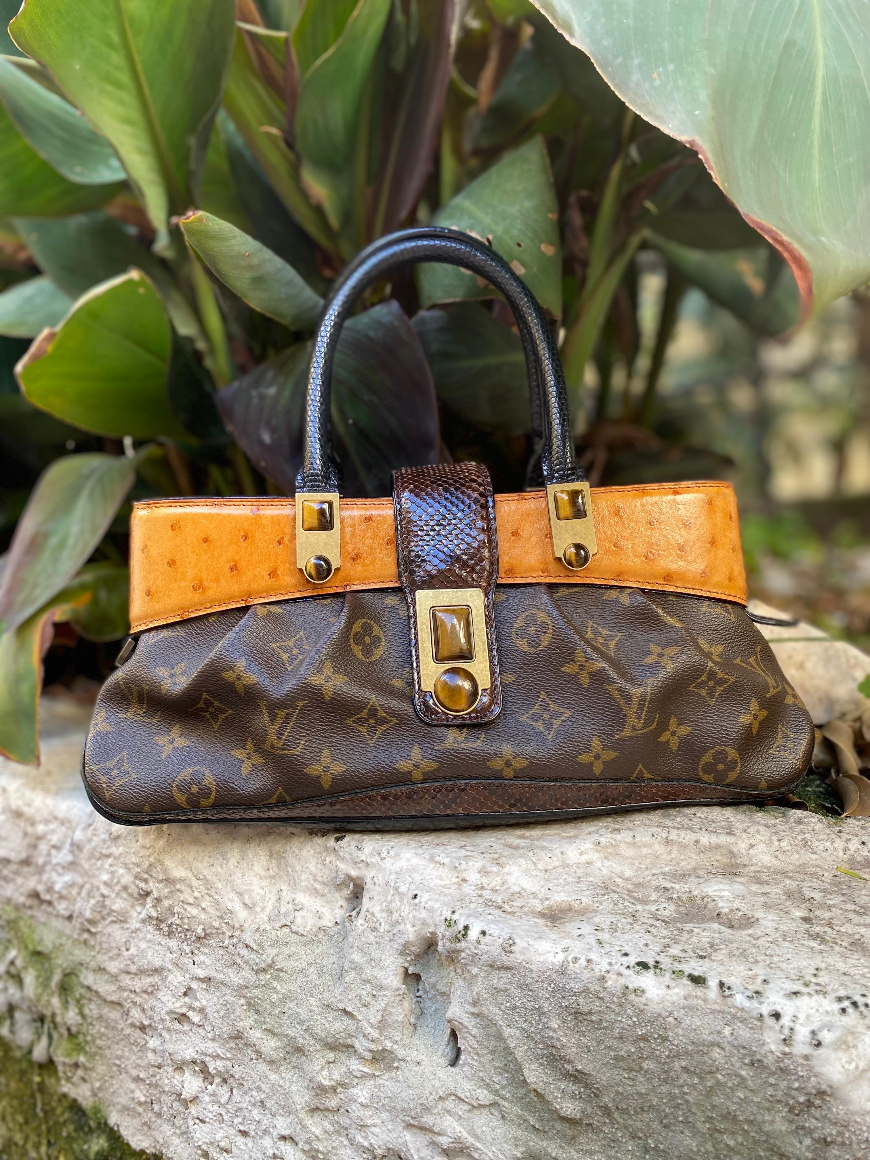 2005 Louis Vuitton Tiger Eye Exotic Skin Marc Jacobs Edition  For Sale 5
