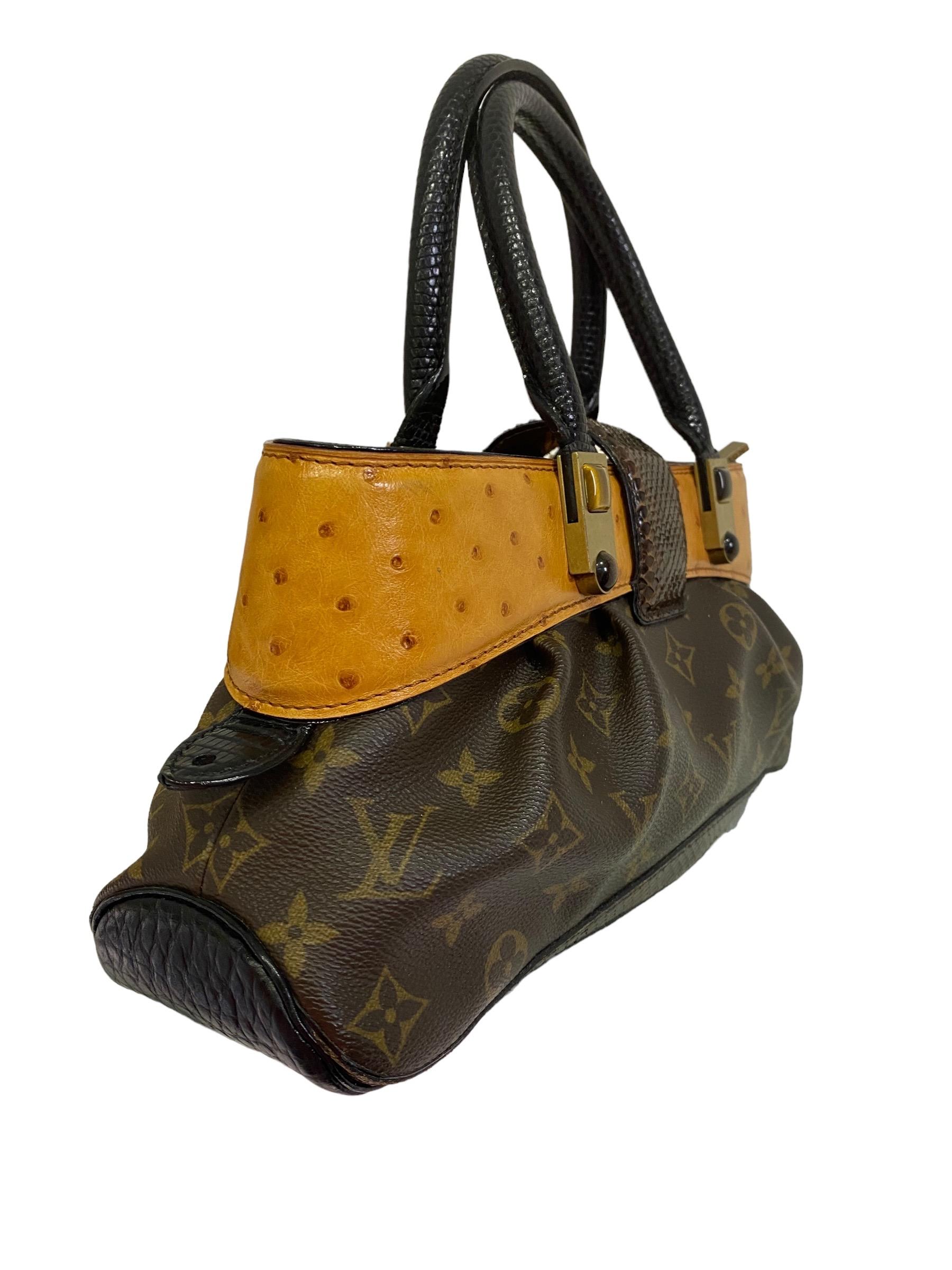 2005 Louis Vuitton Tiger Eye Exotic Skin Marc Jacobs Edition  In Excellent Condition For Sale In Torre Del Greco, IT