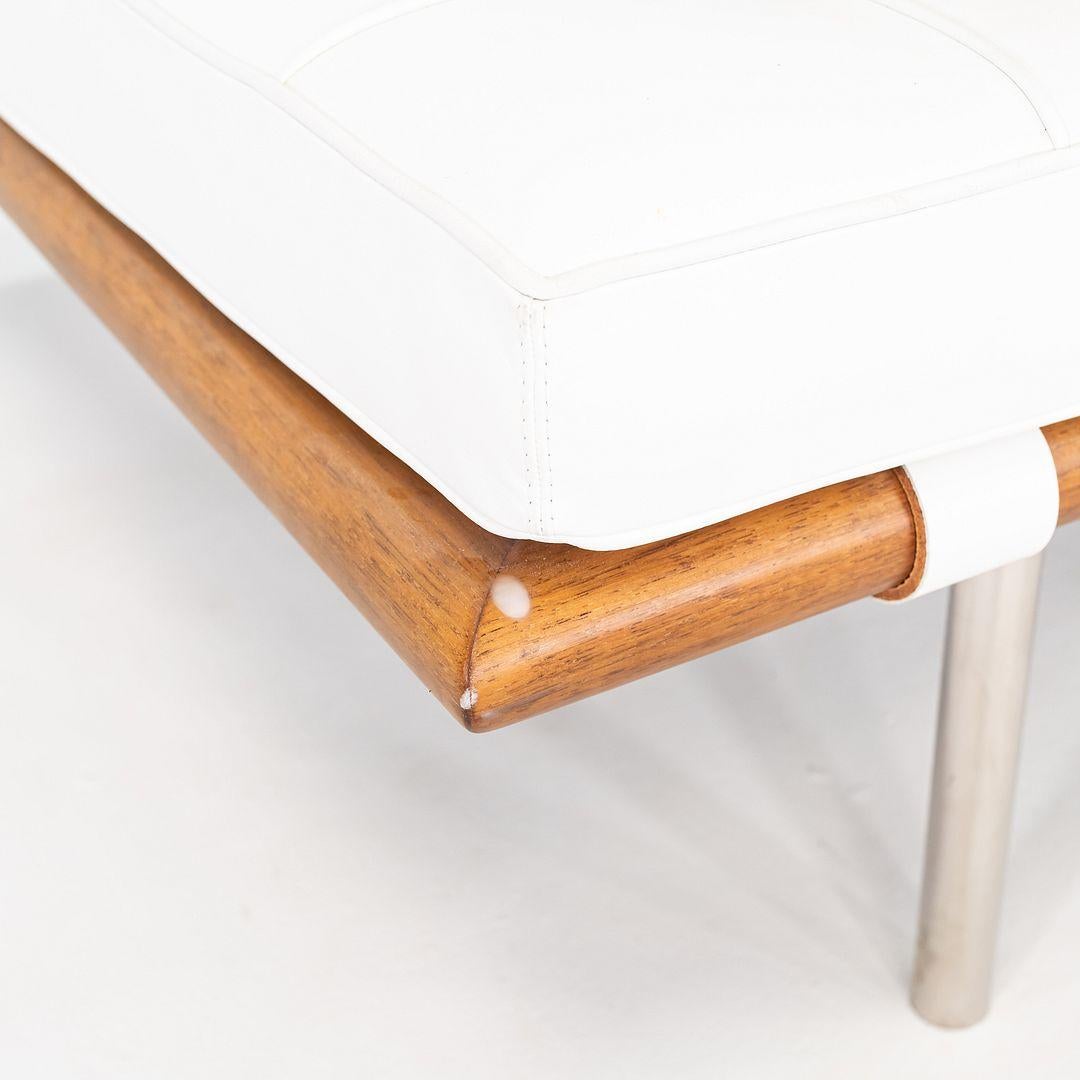 Méridienne Barcelona de Mies van der Rohe pour Knoll en cuir Spinneybeck Espana, 2005 en vente 3