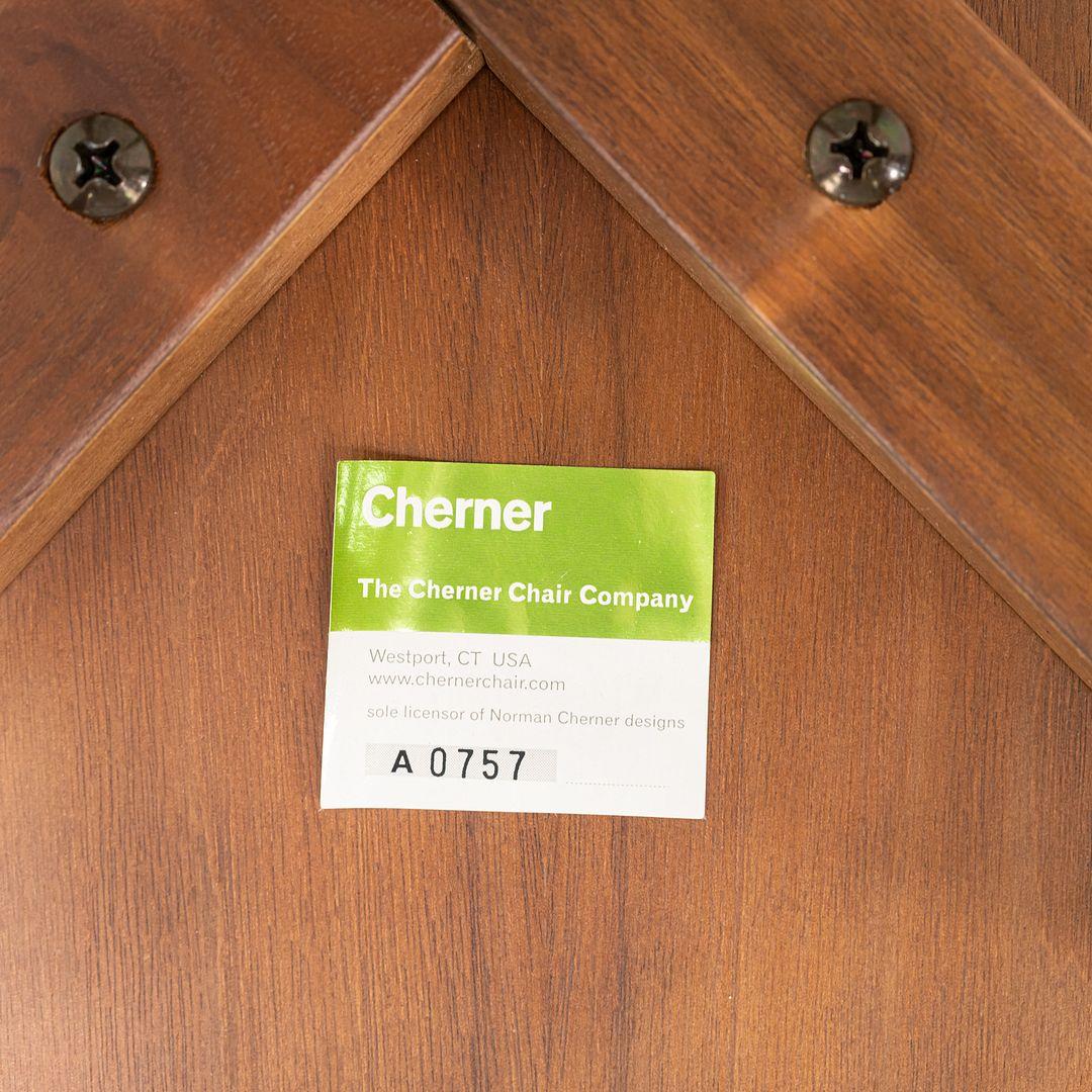 2005 Norman Cherner for Cherner Chair Company Walnut Counter Height Stool For Sale 5