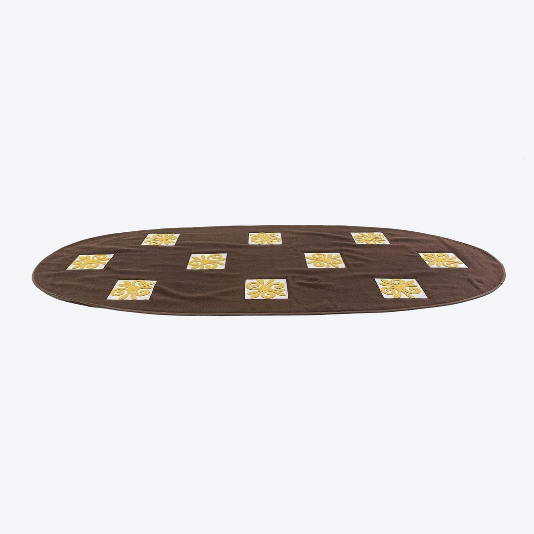 2005 Paola Lenti Alfombra Marrón Made in Italy 5 x 12 pies 3x Disponible Siglo XXI y contemporáneo en venta