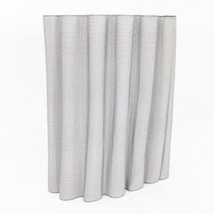 2005 Privacy Screen Room Divider in Stainless Steel Mesh, 2x Available