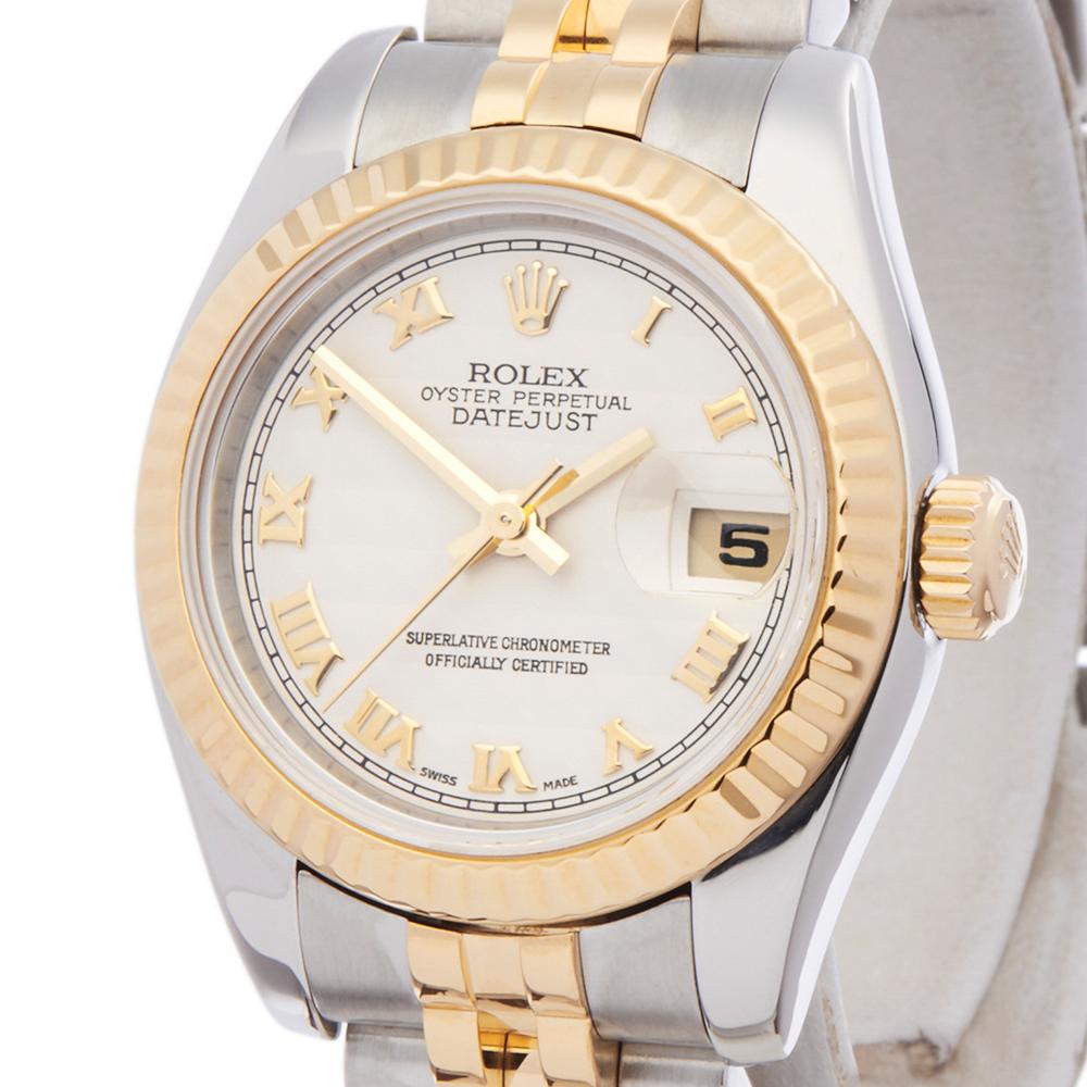 2005 Rolex Datejust Steel and Yellow Gold 179173 Wristwatch 2