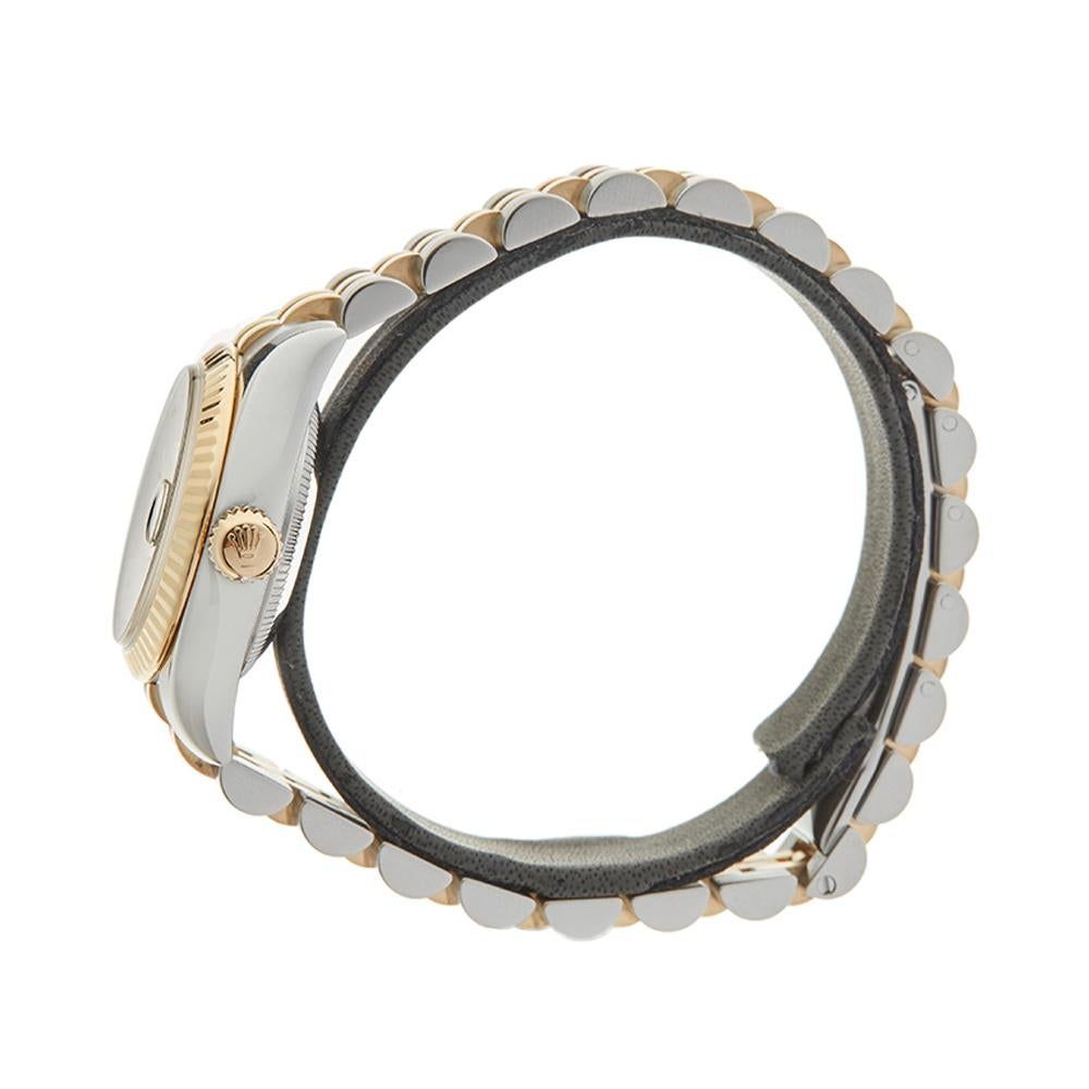 Women's 2005 Rolex Datejust Steel & Yellow Gold 179173 Wristwatch