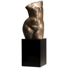2005 Russian Artemenkov Bronze Feminine Nude Woman Bronze Statue