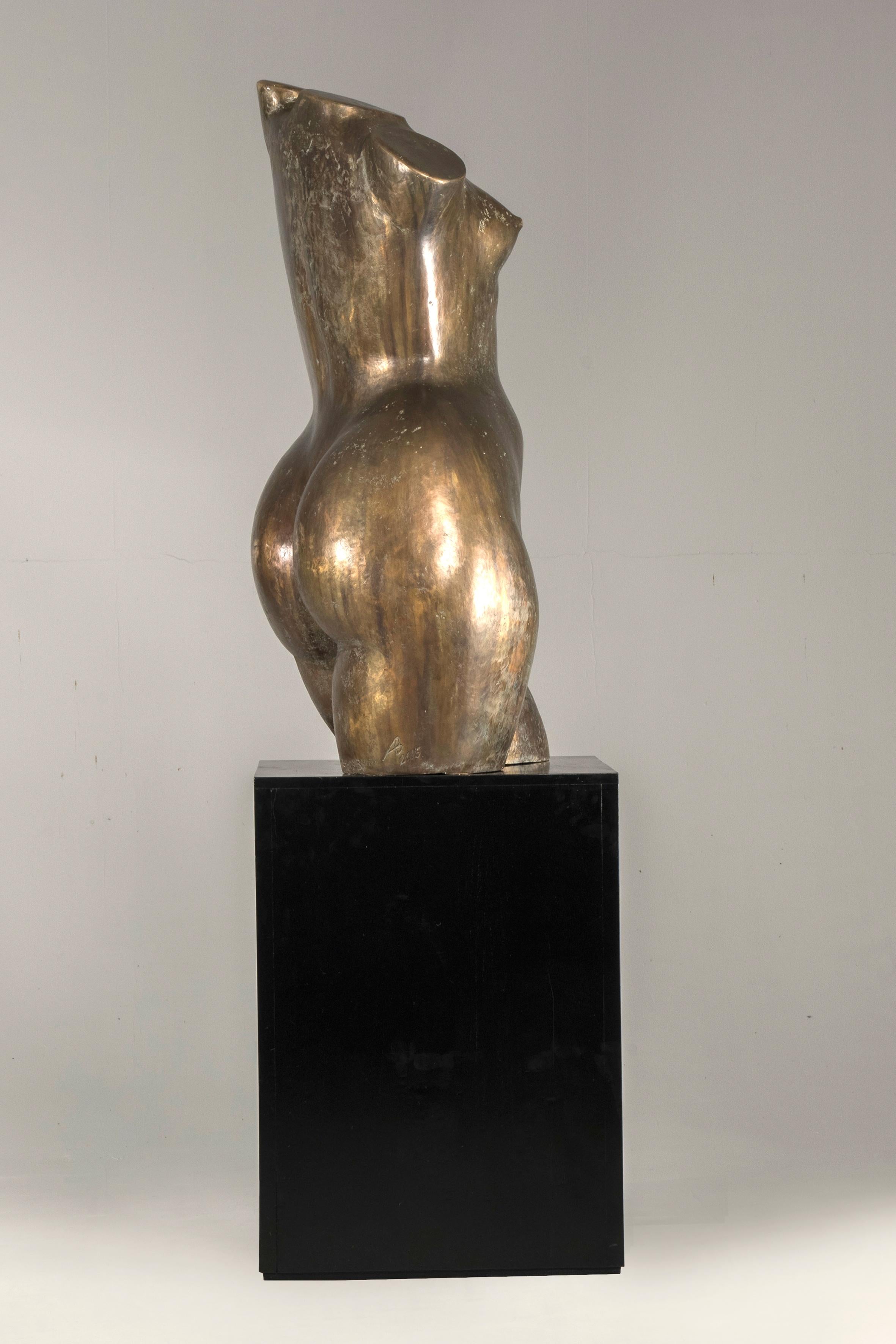 Beaux Arts 2005 Russian Artemenkov Bronze Feminine Nude Woman Bronze Statue