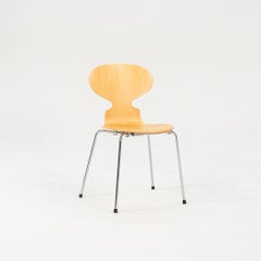 2005 Set di quattro sedie Arne Jacobsen per Fritz Hansen Ant 3101 in Acero Naturale