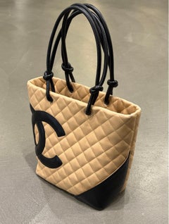 2006-2007 Chanel Cambon leather shopper bag