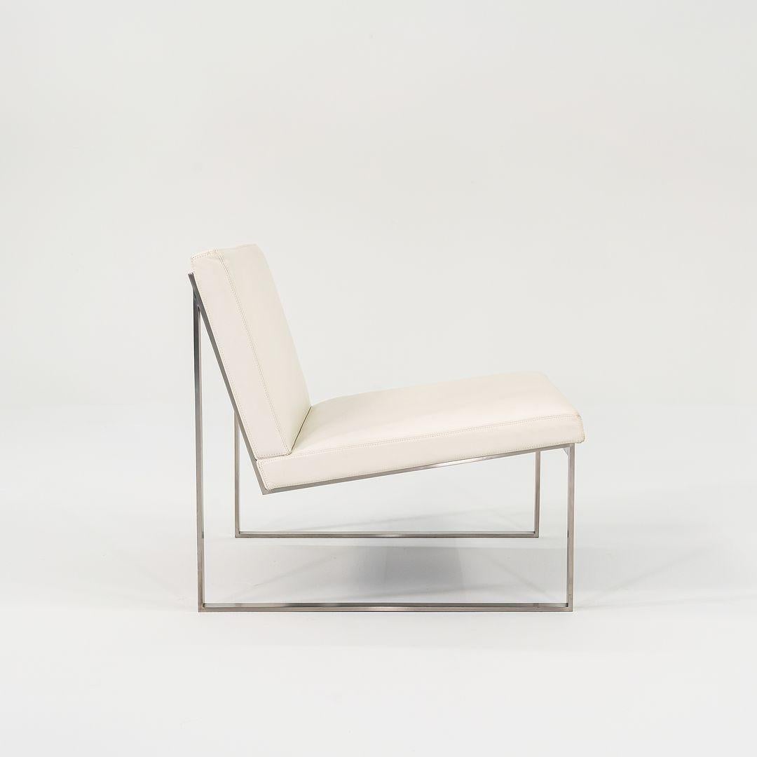 2006 B.2 Sillas de salón sin brazos de Fabien Baron para Bernhardt Design en piel Siglo XXI y contemporáneo en venta