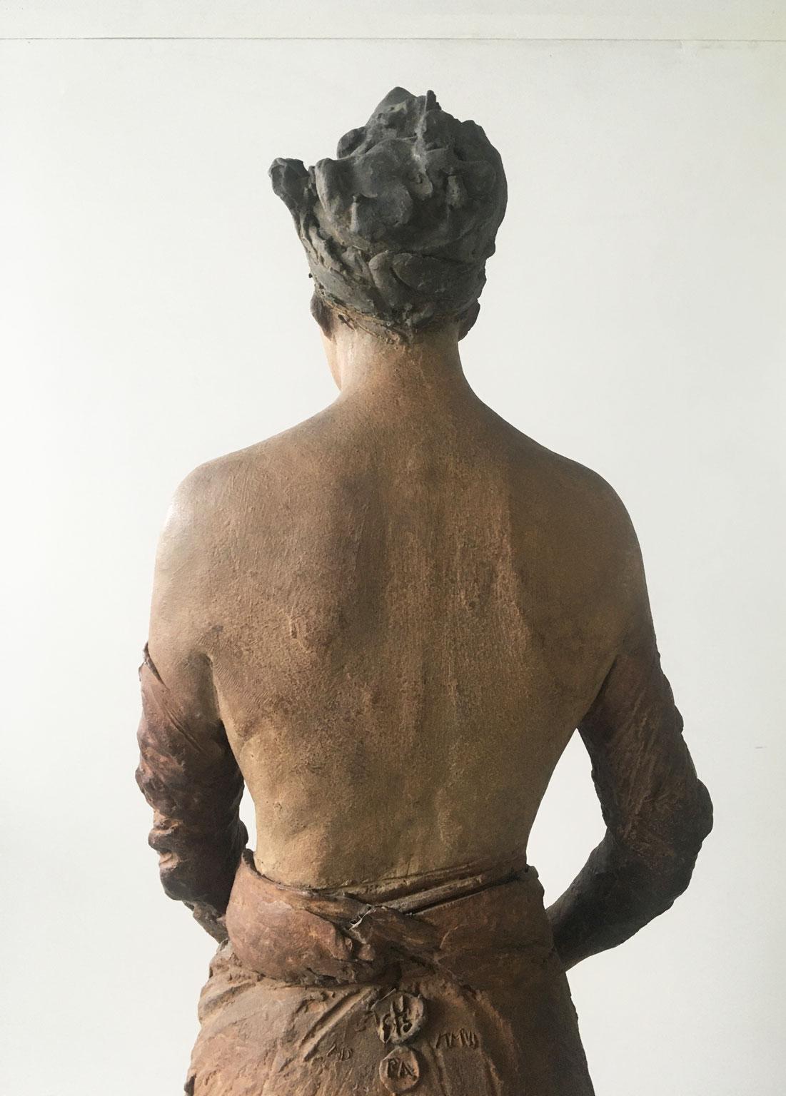 2006 Escultura de bronce de Ugo Riva Innocente Provocazione en venta 4
