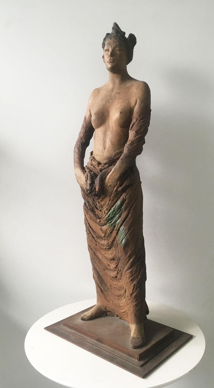 2006 Bronze Sculpture by Ugo Riva Innocente Provocazione For Sale 7