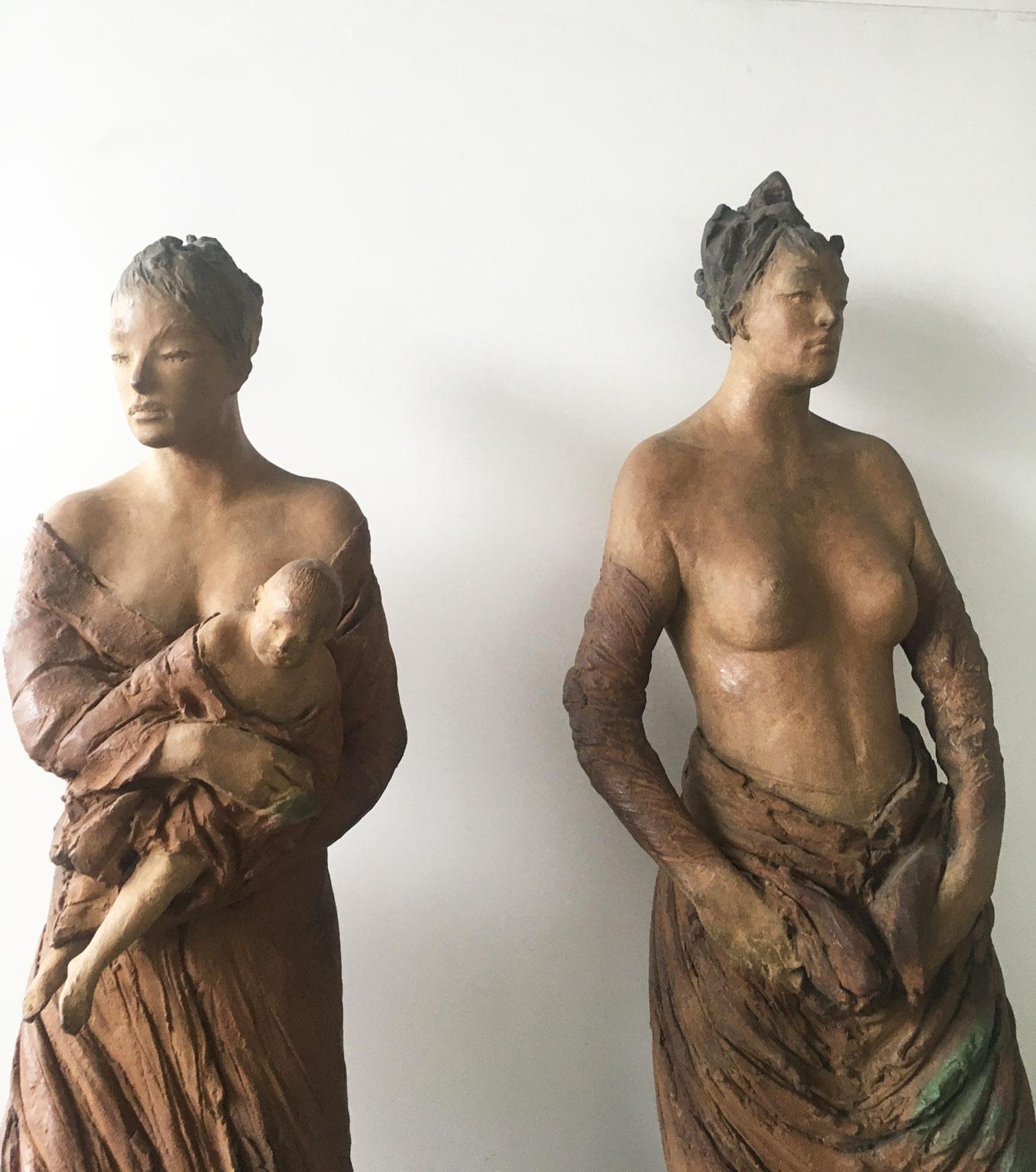 2006 Bronze Sculpture by Ugo Riva Innocente Provocazione For Sale 12
