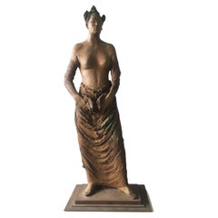 Vintage 2006 Bronze Sculpture by Ugo Riva Innocente Provocazione