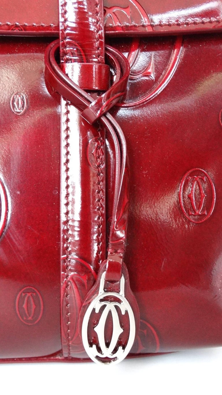 Unused Authentic Cartier Vintage Happy Birthday Hand Bag Handbag Deadstock