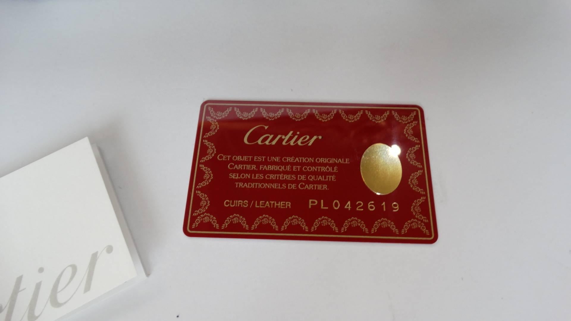 2006 Cartier Happy Birthday Grey Top Handle Bag 6