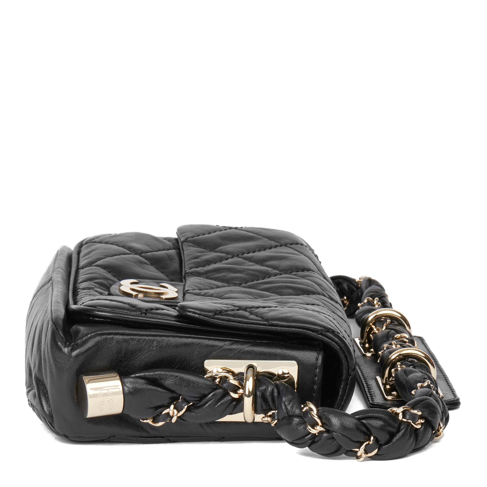 CHANEL
Black Quilted Aged Calfskin Leather Classic Single Flap Bag

Xupes Reference: HB3221
Serial Number: 11084887
Age (Circa): 2006
Accompanied By: Chanel Dust Bag, Box, Authenticity Card, Protective Felt
Authenticity Details: Serial Sticker,