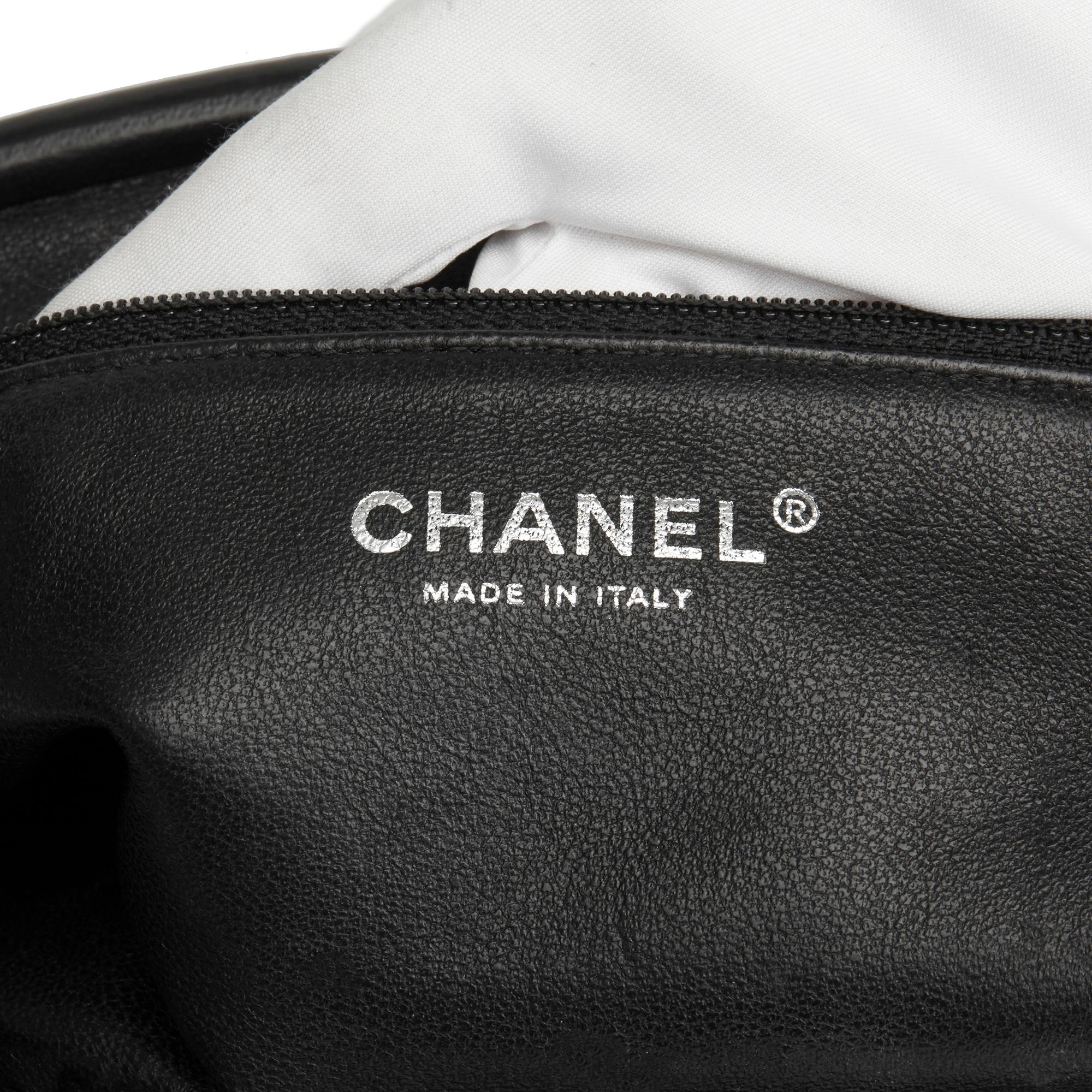 2006 Chanel Black Quilted Lambskin Timeless Clutch Bag  6