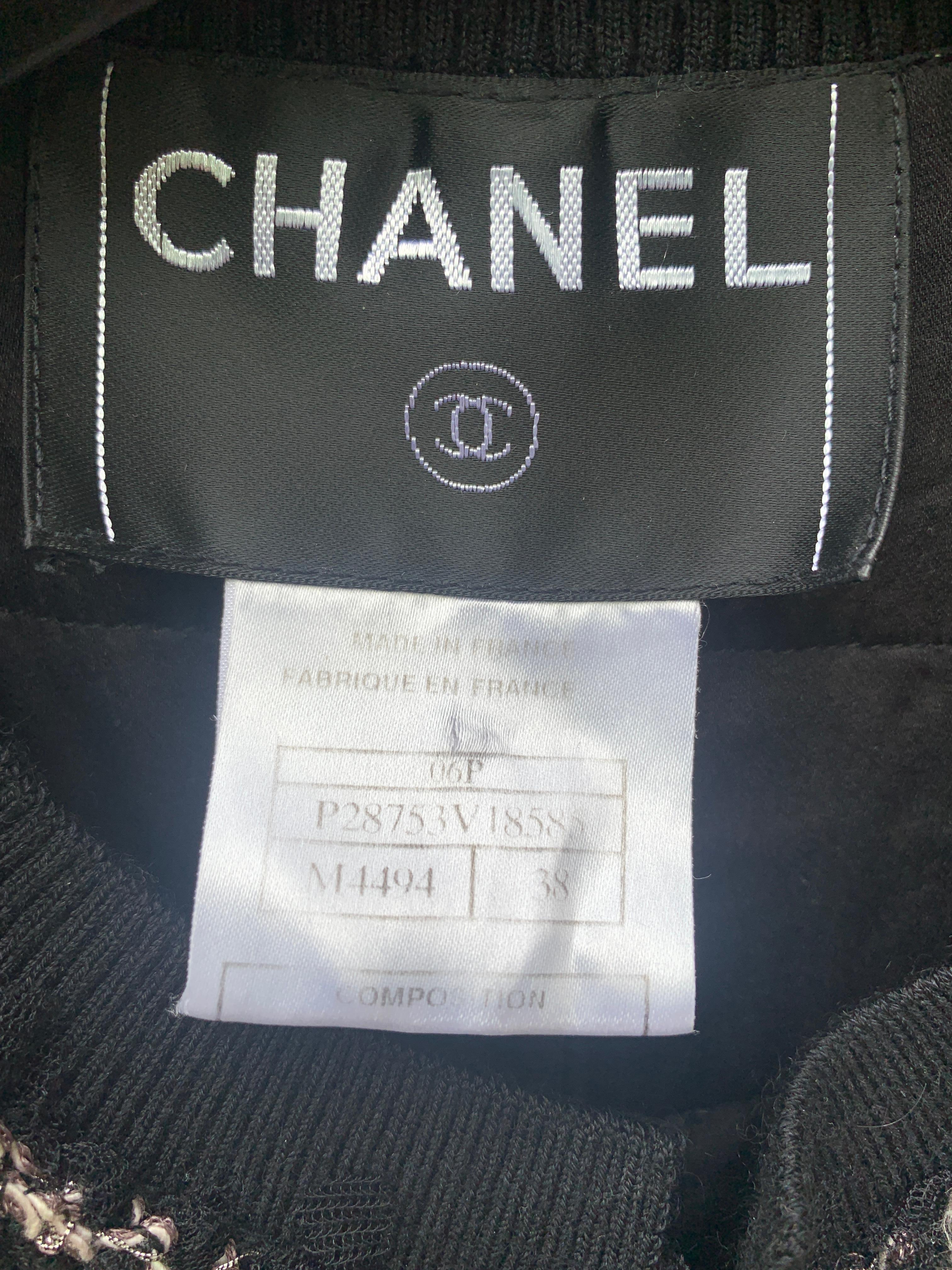 Chaqueta 2006 Chanel & Karl Lagerfeld 06P SS en venta 6