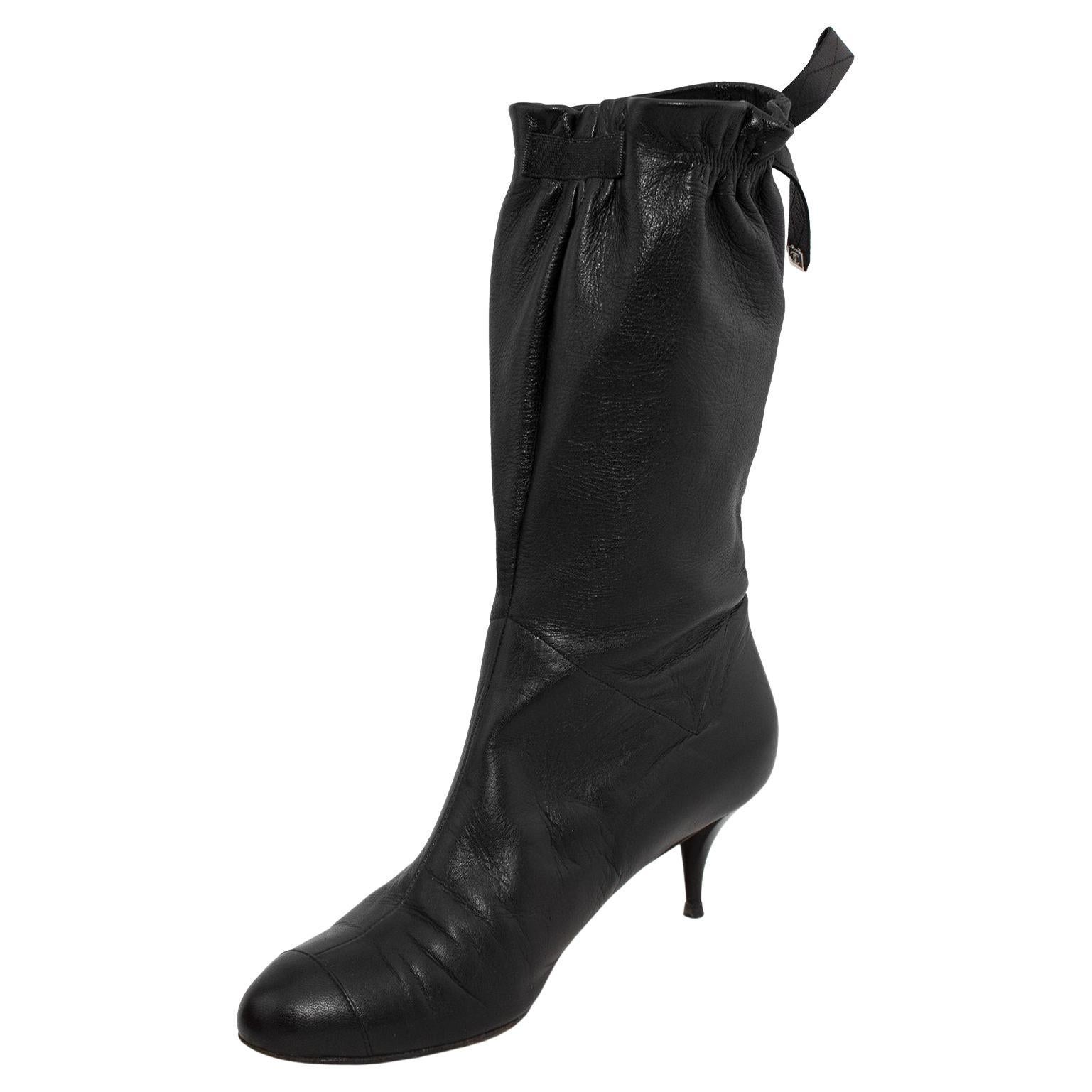 2006 Chanel Spring Collection Leather Boots