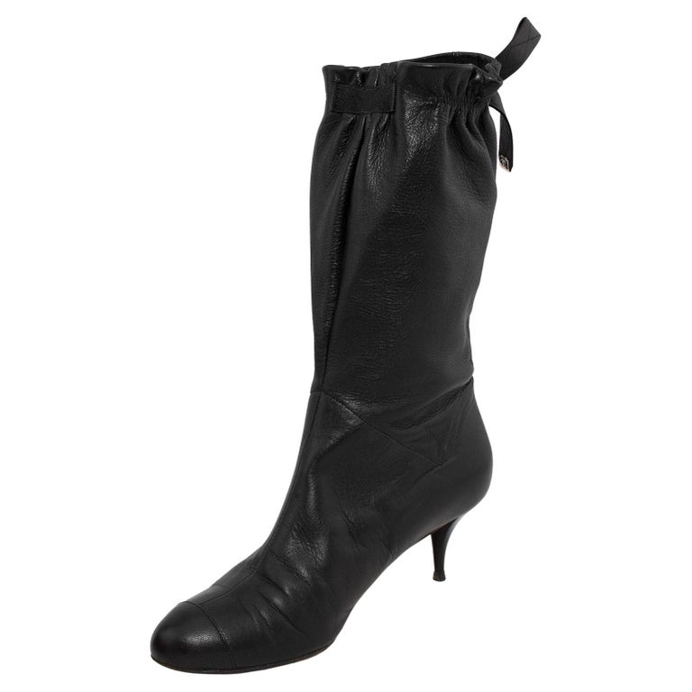 2006 Chanel Spring Collection Leather Boots For Sale at 1stDibs
