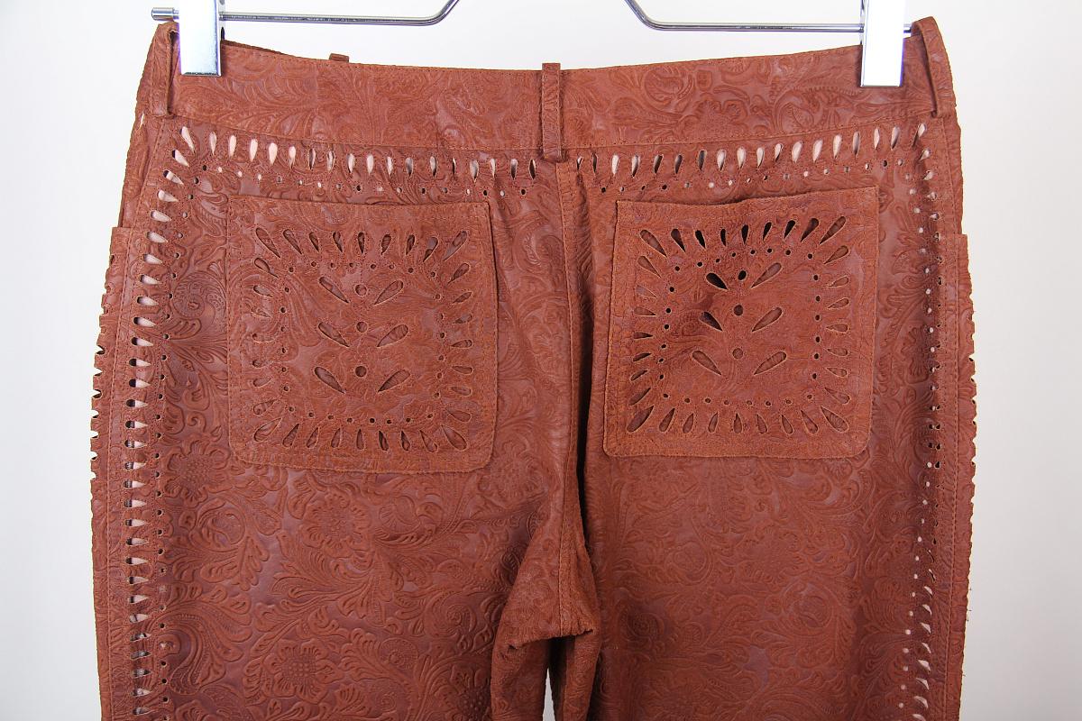 2006 Christian Dior & Galliano leather pants For Sale 5