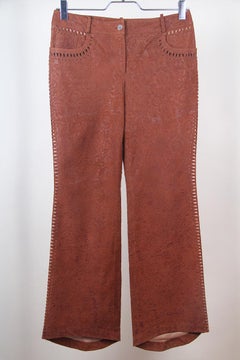 2006 Christian Dior & Galliano leather pants