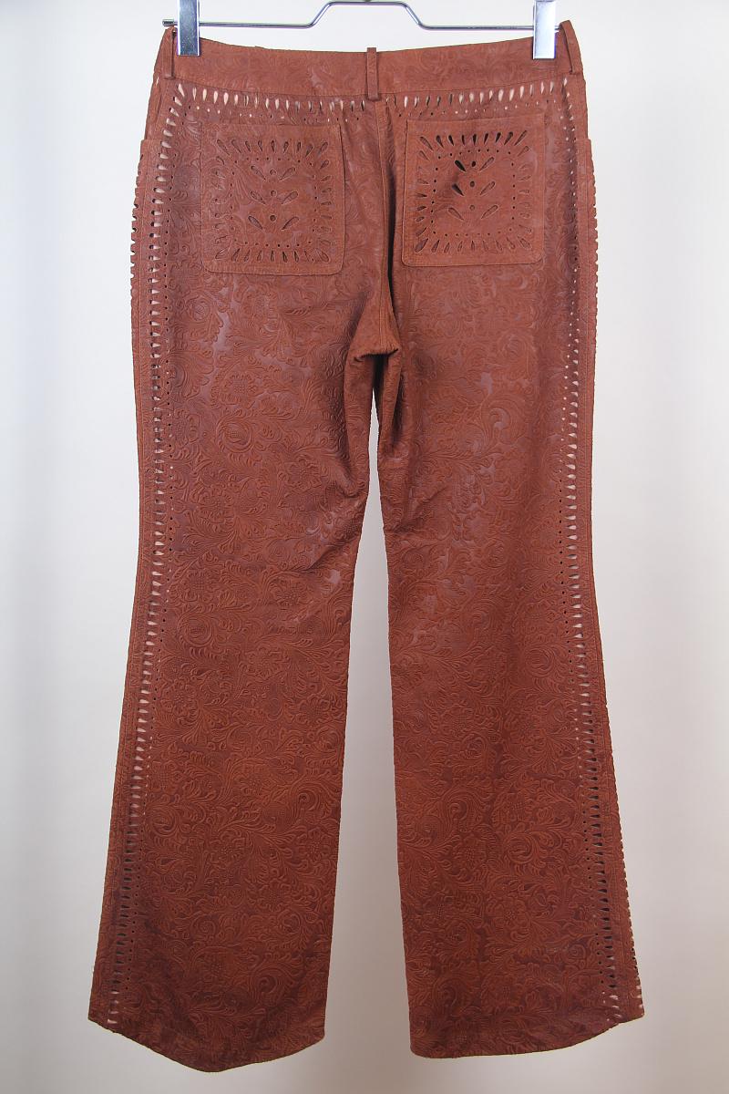2006 Christian Dior & Galliano leather pants For Sale 2