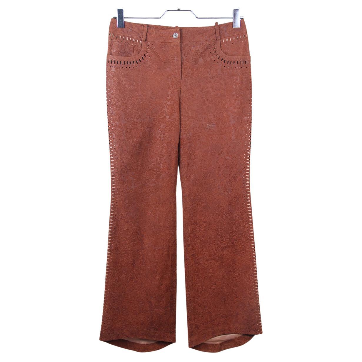 HERMES tan brown wool HIGH-WAISTED Pants 34 XXS For Sale at HERMES tan brown wool HIGH-WAISTED Pants 34 XXS For Sale at