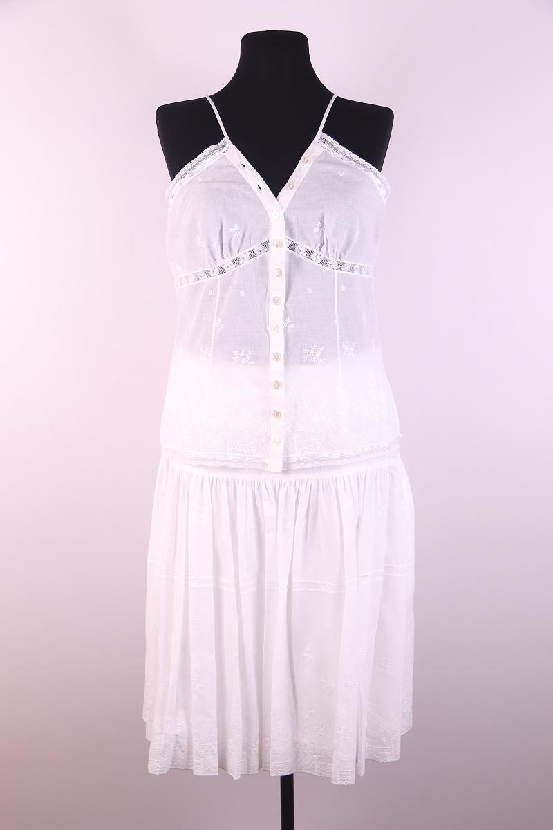 2006 Christian Dior Galliano Top with Skirt Suit Set For Sale 1