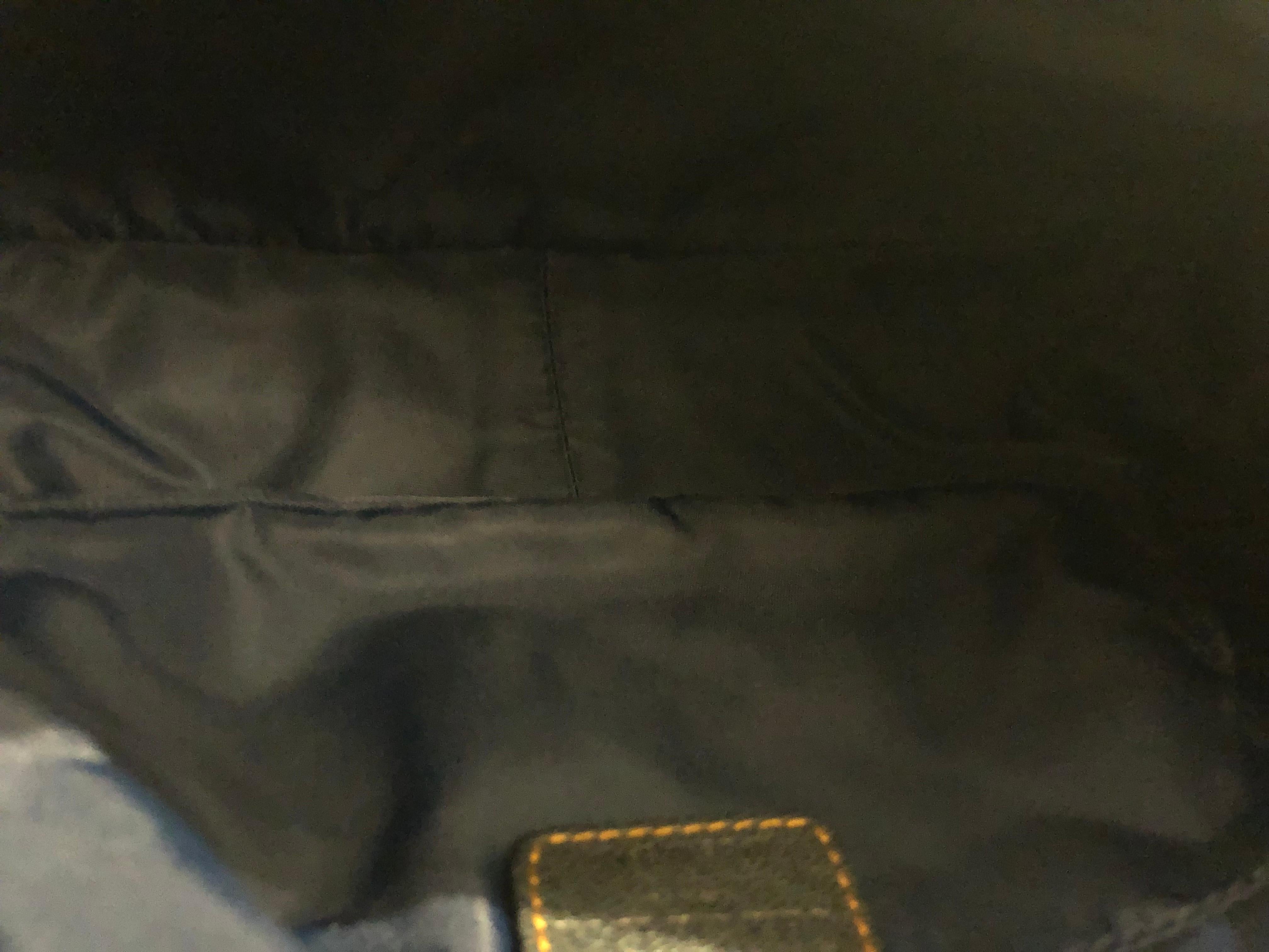 2006 CHRISTIAN DIOR Navy Trotter Jacquard Pouch Handbag For Sale 4