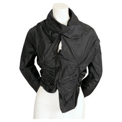 2006 COMME DES GARCONS black ruched jacket
