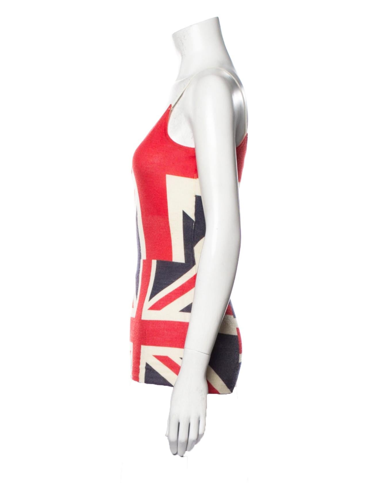 2006 SS Comme des Garcons British Flag tank
Condition: Very good
29