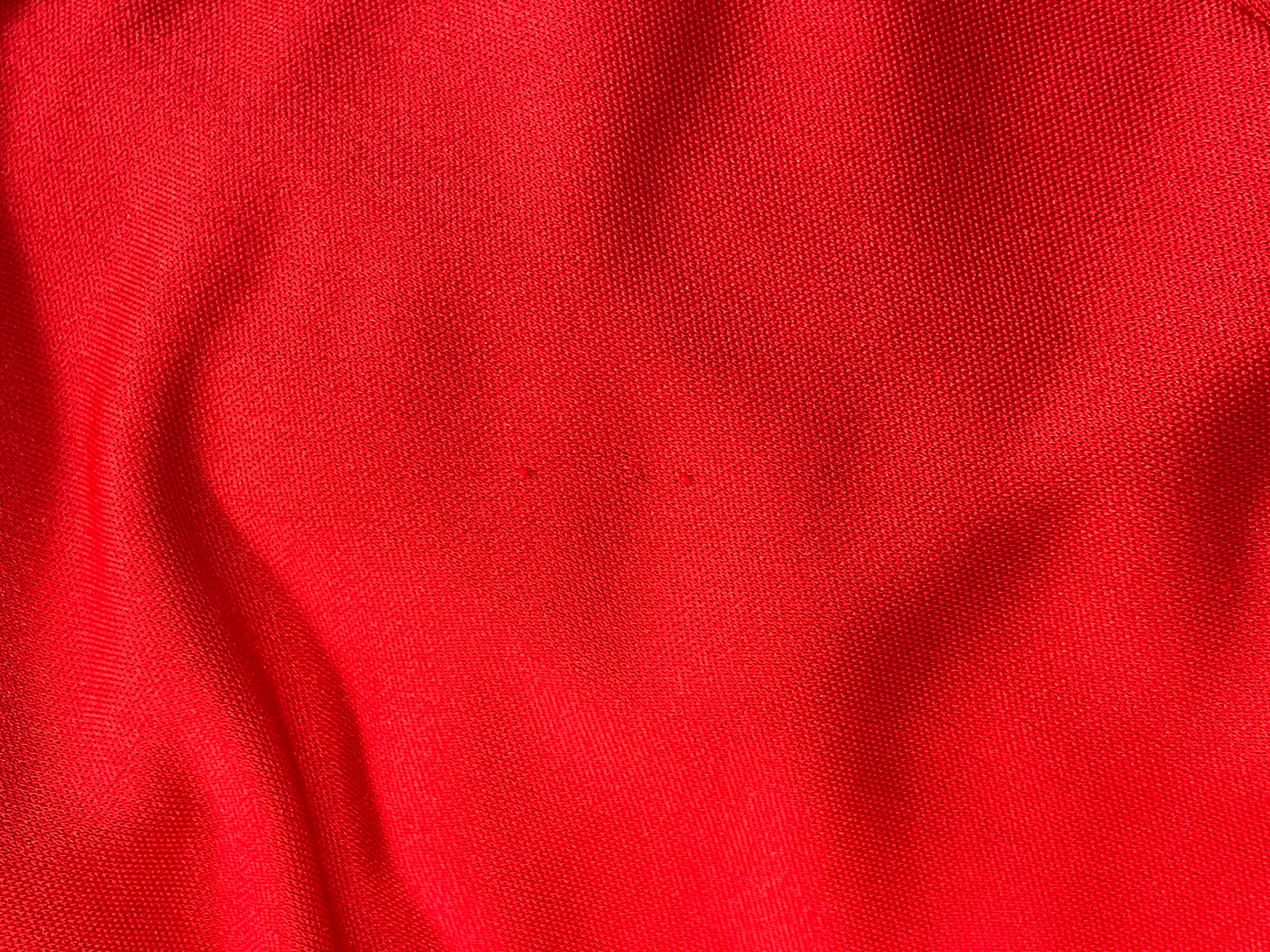 2006 Emanuel Ungaro Plunging Red & Black Lace Wrap Halter Dress 1
