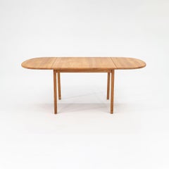 2006 Hans Wegner for Carl Hansen CH002 Drop Leaf Dining Table in Oak, 36 x 74