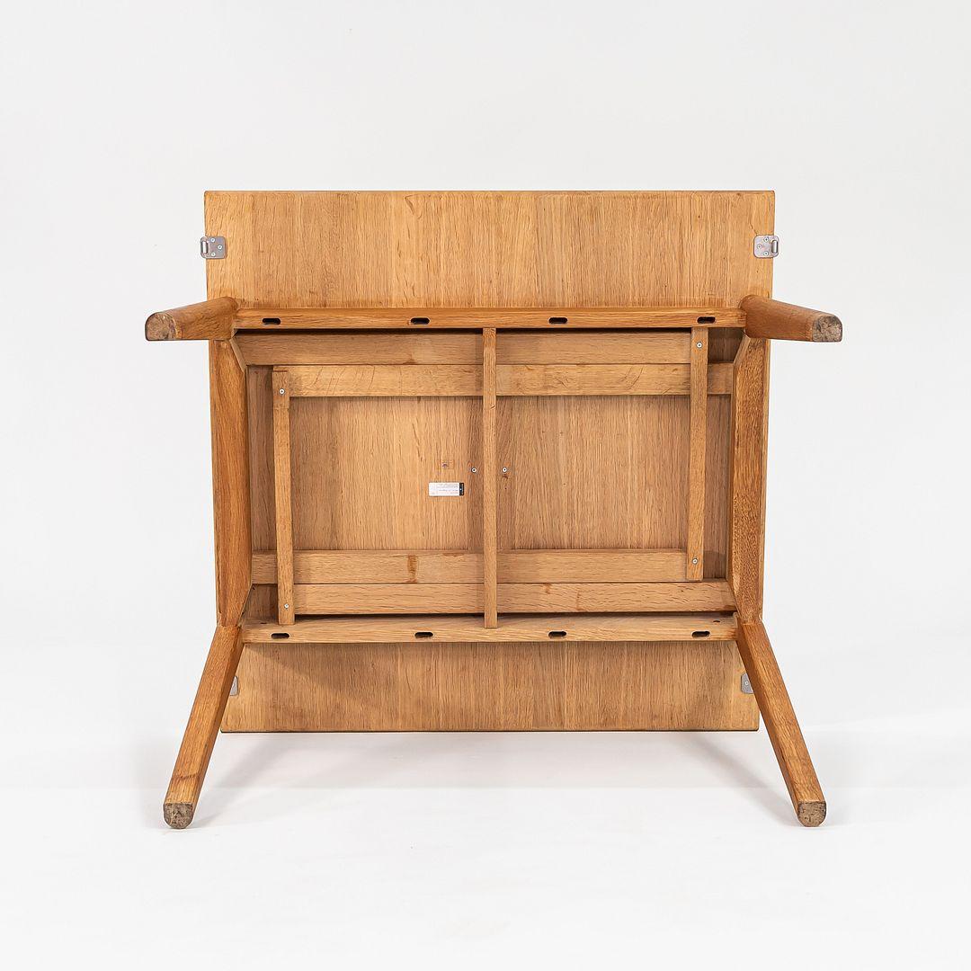 2006 Hans Wegner para Carl Hansen CH002 Mesa de comedor abatible en roble, 36 x 74 Roble en venta