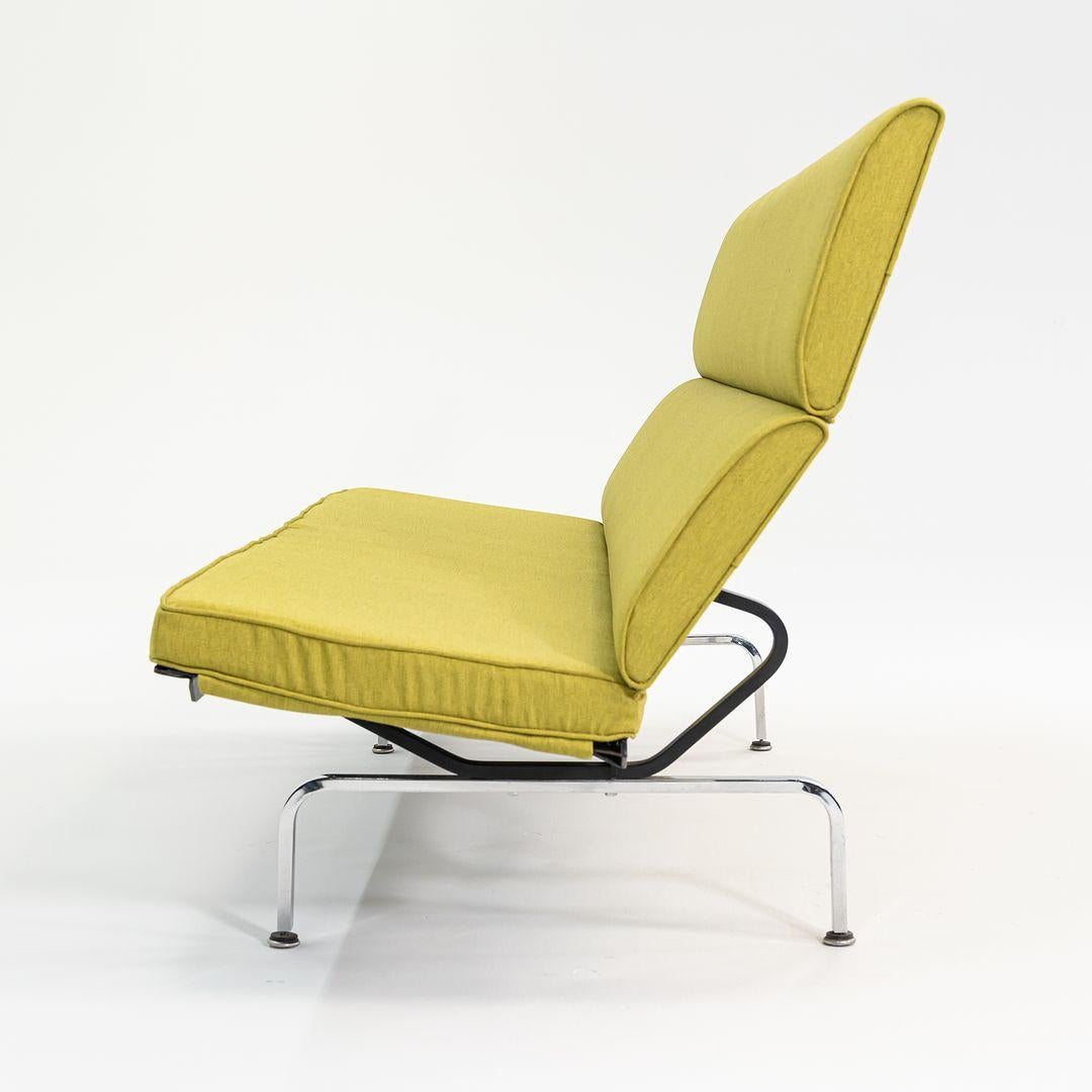 2006 Herman Miller Compact Sofa by Ray and Charles Eames with New Yellow Fabric For Sale 2