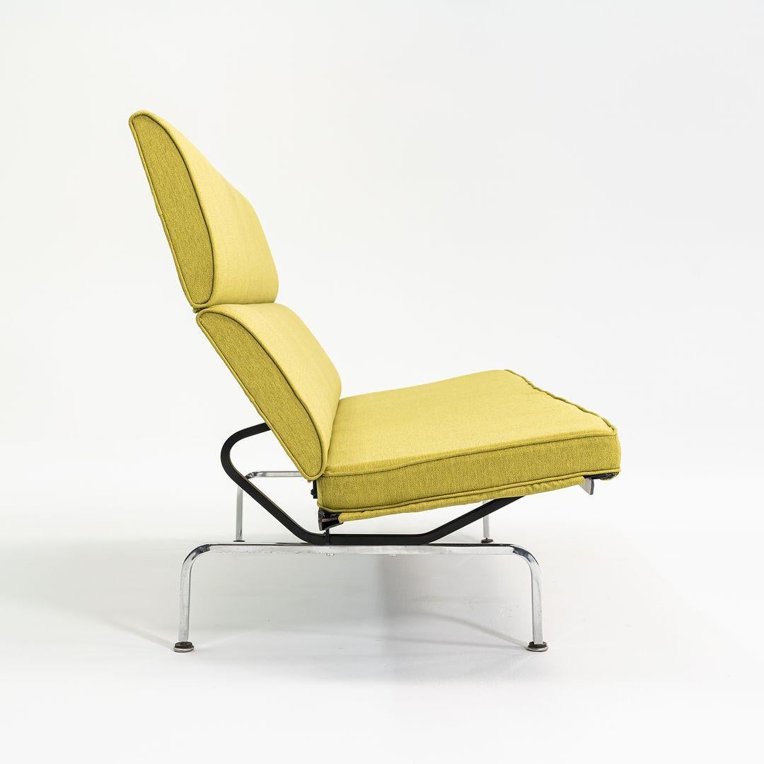 2006 Herman Miller Compact Sofa by Ray and Charles Eames with New Yellow Fabric For Sale 3